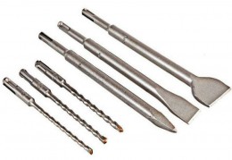 IRWIN Chisel Set SDS Plus inc Bits  6 Piece £14.99